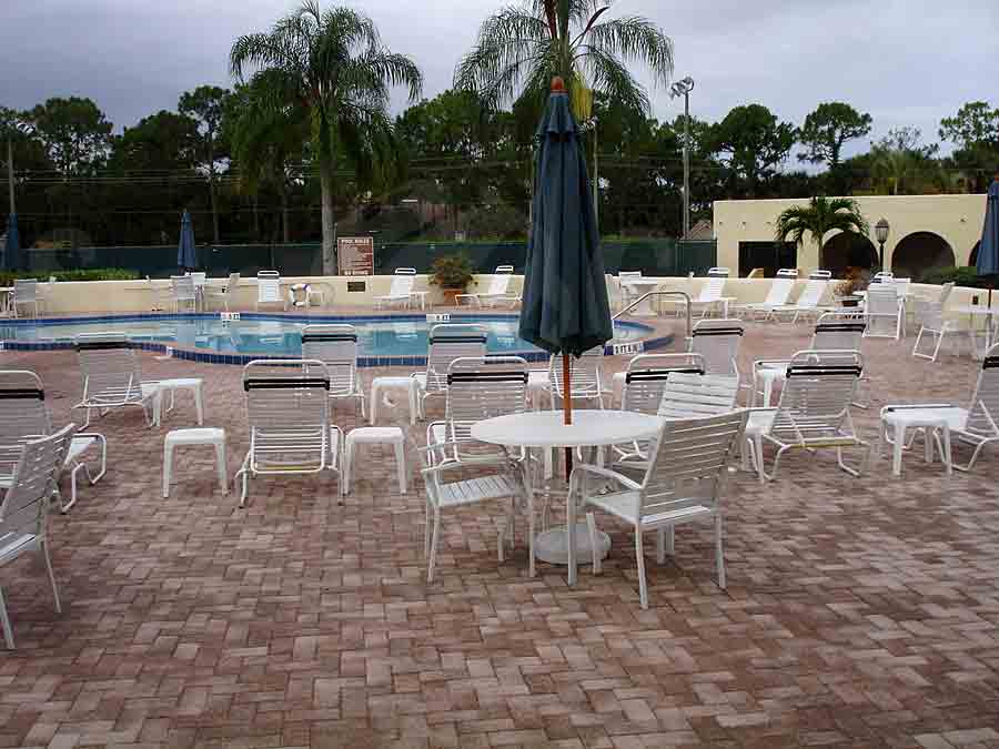 WORLD TENNIS CENTER Community Pool and Sun Deck Furnishings